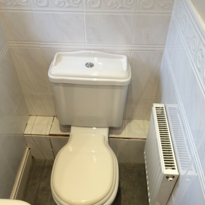 Before and after En Suite Installation